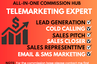 do email and SMS marketing, sales representatives, sales closer, linkedin leads