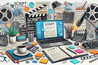 ghostwrite movie script recap short film voiceover script editing screenwriting