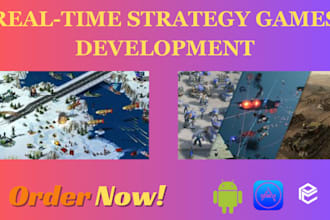 develop custom fps, platformer, and rts 3d games in unreal engine