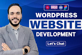 design redesign business website with wordpress and blog website development