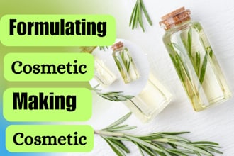 formulate the cosmetics that you want