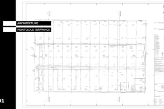 create architectural drawings from point cloud