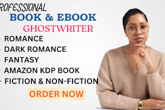 romance ghostwriter self help ebook writer christian ebook non fiction KDP book