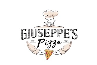 do eye catching logo for your restaurant, or food truck