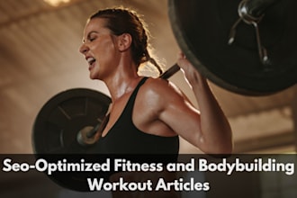 write for you the best fitness article