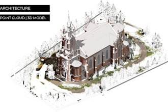 convert point cloud to revit, autocad, archicad