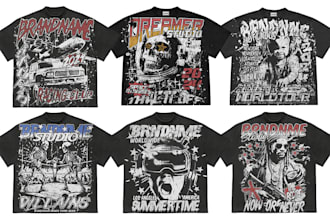 design hellstar inspired grunge streetwear
