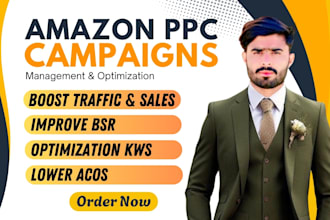 setup,manage and optimize amazon ppc ads compaigns