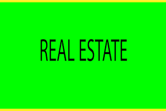 unique real estate, realtor, construction, and property logo