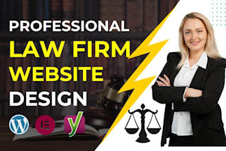 design lawyer website, law firm, notary, attorney, wordpress website