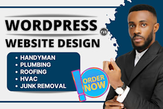 build handyman website handyman plumbing roofing hvac junk removal website