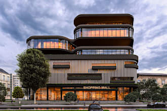 do 3d house exterior design,interior design,and 3d rendering