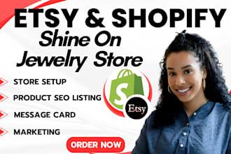 setup etsy digital product shop with etsy digital products shopify store design