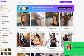 create eye catching dating website