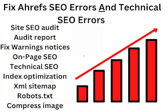 fix ahrefs site audit technical SEO errors