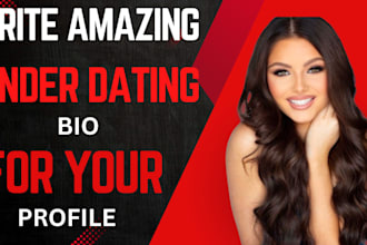 write amazing tinder dating bio for your profile