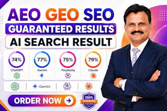 improve ai visibility score to rank in chatgpt gemini claude through GEO aeo SEO
