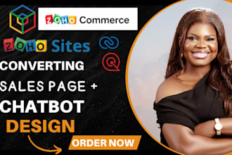 setup zoho backstage trainer central,zoho sites, zoho commerce,zoho landing page