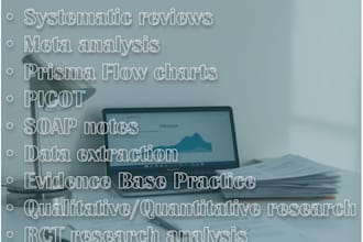 conduct a comprehensive systematic review and meta analysis for you
