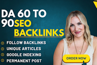 provide manual high authority SEO dofollow backlinks and guest post