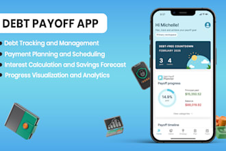 develop a debt payoff app like payoff planner, undebt it, and debt payoff assist