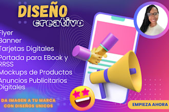 flyer design, banner, digital cards and more