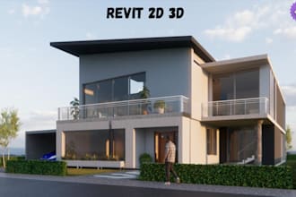 do revit architecture modeling and bim drawings