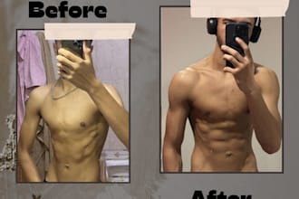 be your calisthenics or home workout coach and personal trainer and nutritionist
