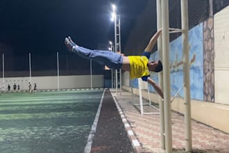 be your calisthenics or home workout coach and personal trainer and nutritionist