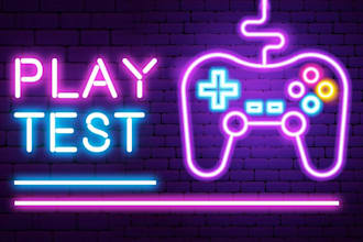 test your game and give insightful feedback