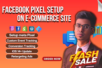 install meta pixel on wordpress, shopify ecommerce for lead generation