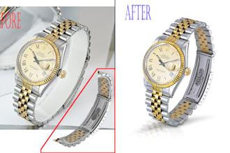 do any photoshop editing, product photo retouching