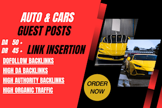 publish auto car guest post on my automotive blogs