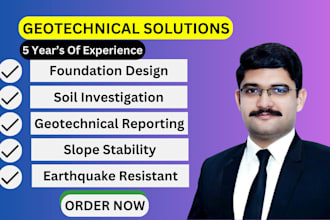 be your geotechnical and transportation engineer