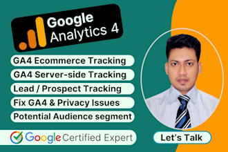 do google analytics 4 setup, ga4 ecommerce server side tracking via GTM