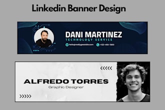 design eye catching linkedin banners