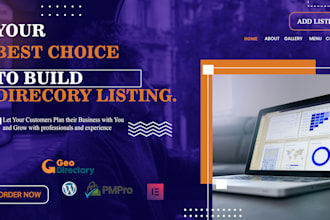 set up directory listing website using hivepress, listingpro, directorist