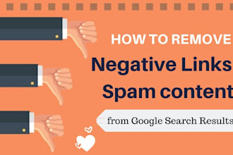 remove negative links from google search, remove bad article news, mugshot