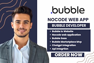 bubbleio website bubble app developer bubble saas bubble mvp marketplace chatgpt