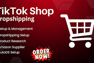 do tiktok shop dropshipping with product research, listing and automation