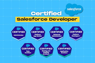be your certified salesforce developer