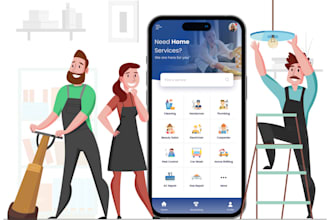 build on demand, handyman, home services booking, delivery app and website