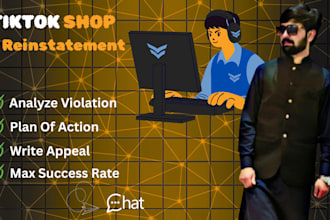 help tiktok shop suspension appeal, letter writing, account reinstatement