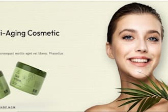 design profitable skincare store skincare shopify  skin care beauty website