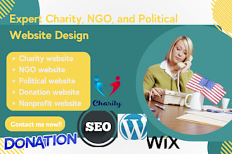 nonprofit website, non profit website on wordpress charity