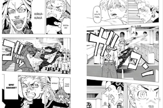 draw anime manga art illustration scene comic manga artist manga page storyboard