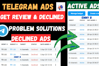 active telegram ads, ensure approval, twitter ads acquire 50m USA degern traders