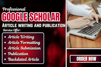 write and publish google scholar article writing and publication, citations