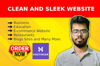 build a wordpress website on hostinger, bluehost, namecheap, siteground