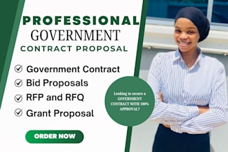 do expert rfp rfq rfi grant and bid proposal writing for government contracts